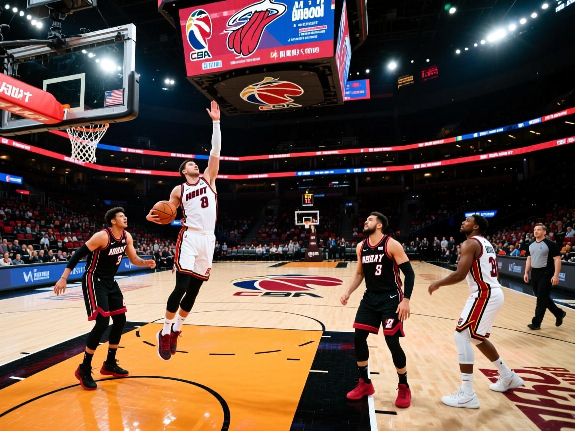 热火队逆转森林狼，取得八连胜