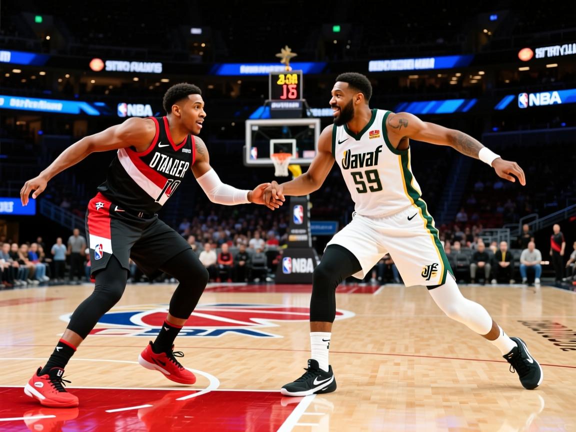 开拓者队在西部半决赛首轮击败爵士队  第2张